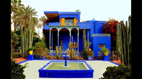 ysl mansion|YSL house in marrakech.